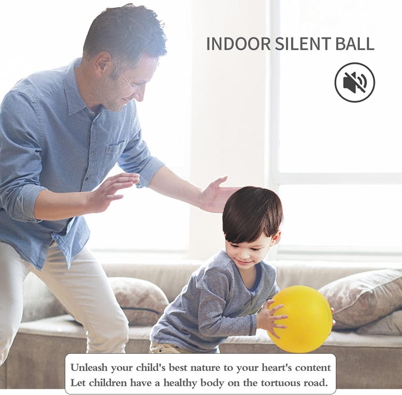 Buhoet 7-Inch Uncoated High Density Foam Ball - for Over 3 Years Old Kids Foam Sports Balls - Soft and Bouncy, Lightweight and Easy to Grasp Foam Silent Balls are Safe for Younger Children - Image 4